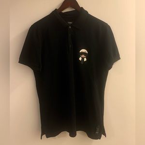 Fendi Karl Lagerfeld Polo Shirt